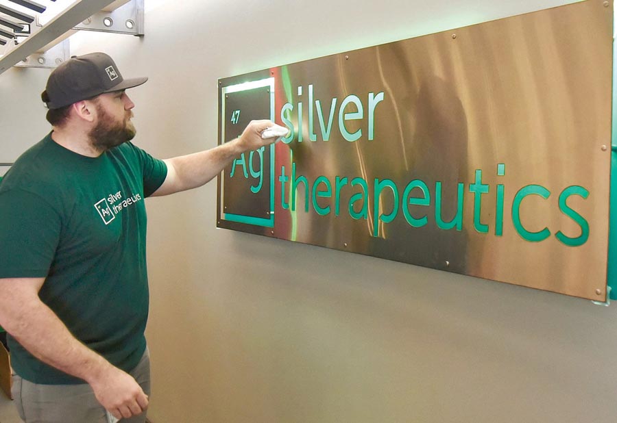 Sign at Silver Therapeutics Williamstown Dispensary - Credit: Berkshire Eagle