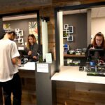 Sales Counter at Union Twist Framingham Dispensary- Photo Credit: Metro West Daily News / Wicked Local / Ken McGagh