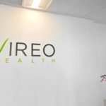 Wall Logo at Vireo Health White Plains Dispensary - Credit: Vireo Health