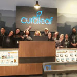 Staff Behind the Sales Counter at Curaleaf's Ware Dispensary - Credit: Curaleaf