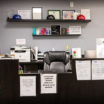 Welcome Desk at The Flower Bowl Inkster Dispensary - Credit: The Flower Bowl