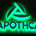 Sign at Apothca's Arlington Dispensary - Credit: Apothca