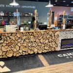 Sales Counter at Campfire Cannabis' West Boylston Dispensary - Credit: Dispensary Genie