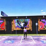 Outdoor Murals at Acres by Curaleaf’s Las Vegas Dispensary - Credit: Acres