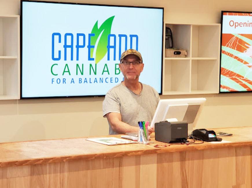 Sales Counter at Cape Ann Cannabis' Rowley Dispensary - Credit: Cape Ann Cannabis
