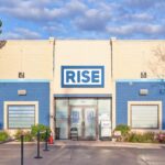 Exterior of RISE's Mundelein Dispensary - Rise