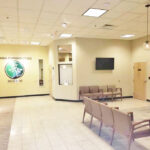 Waiting Area at Dharma Pharmaceuticals’ Bristol dispensary - Credit: Jack Page / Dharma Pharmaceuticals