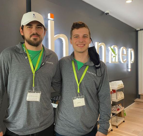 Team at Hennep's P-Town Dispensary - Credit: Hennep