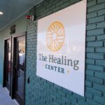 Entrance Sign at The Healing Center's Fitchburg Dispensary - Photo Credit: The Healing Center