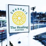Street Facing Sign at The Healing Center's Fitchburg Dispensary - Photo Credit: The Healing Center
