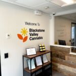 Reception Area and Literature at Blackstone Valley Cannabis Uxbridge Dispensary - Photo Credit: Blackstone Valley Cannabis