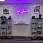 Product Display at HiBrid's Pittsfield Dispensary - Photo Credit: Instagram User: andyappleseeds